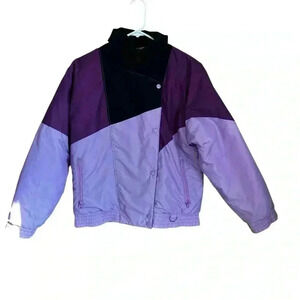 Vintage Kitzbuhel Color Block Ski Snow Jacket- Sz S